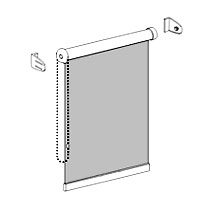 Механизм на цепочке (для трубы Ф19)