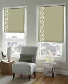 декор окна на кухне